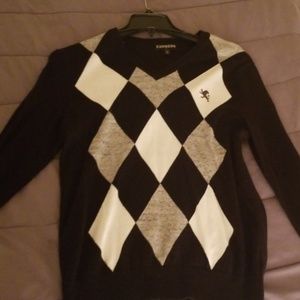 Mens Express v-neck sweater